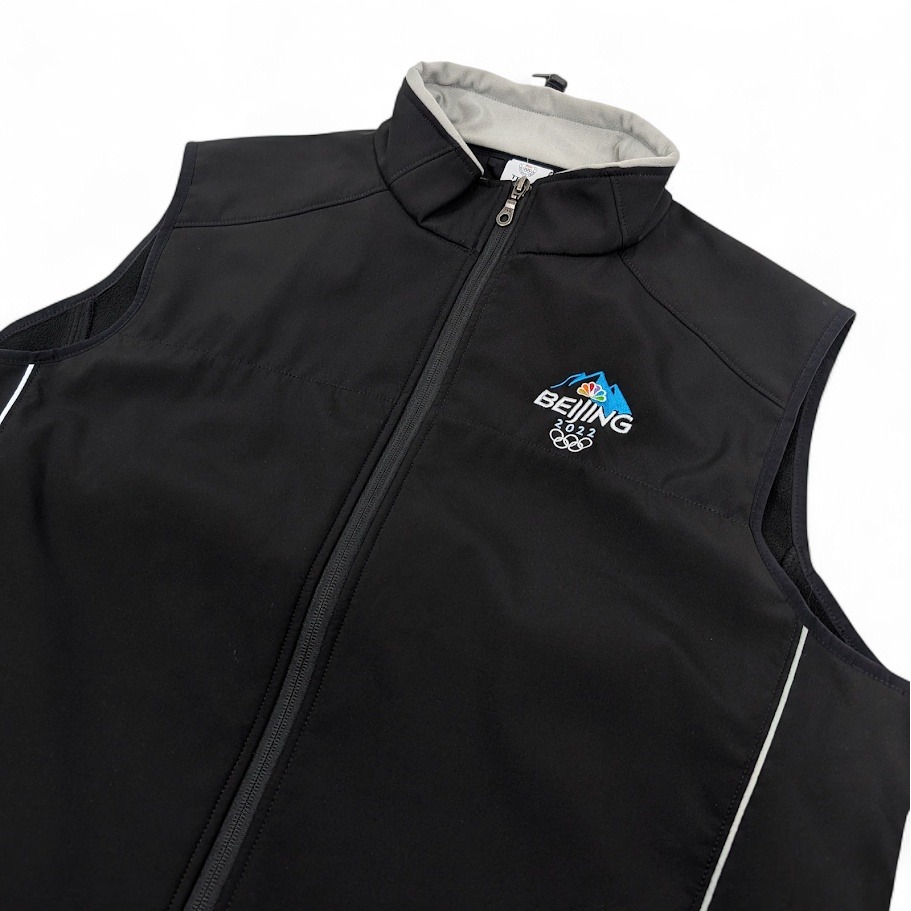 Usa Olympics Team Apparel Beijing 2022 Winter Games Softshell Vest Black Large